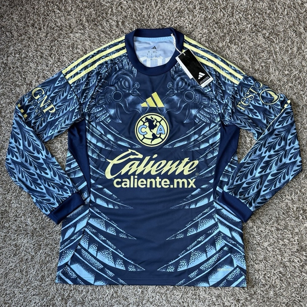 Adidas Club America 2025/26 Away Long Sleeve Jersey Mens Size Medium JN8637 NEW